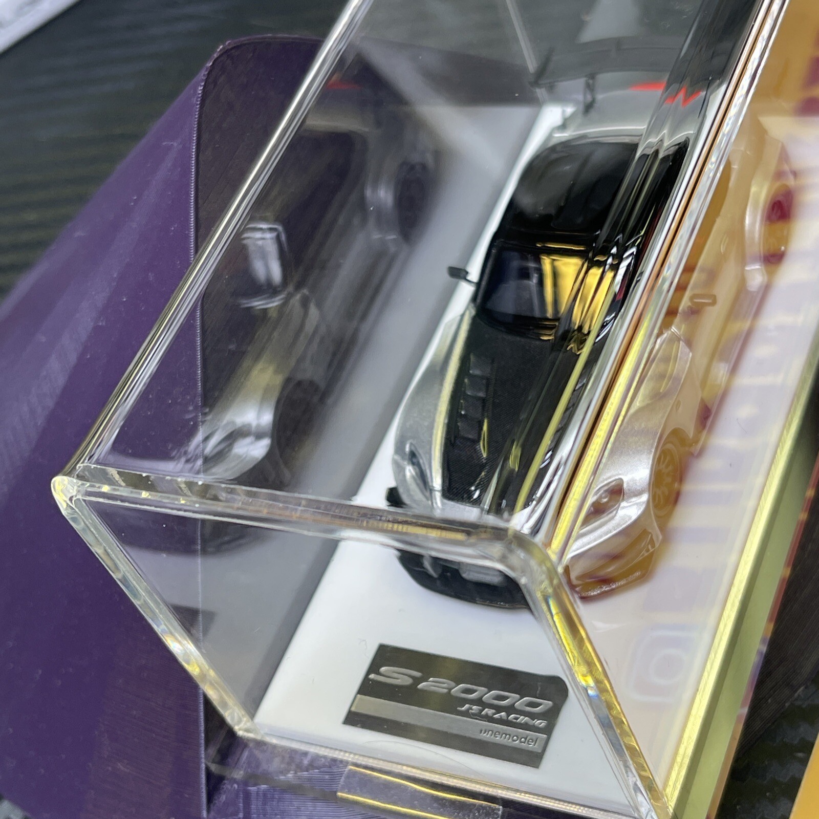 Onemodel 164 Silver JDM JS AP S2000 Racing Sports Model Diecast Resin