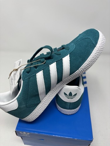 adidas Gazelle J 'Legacy Teal' IF9800 Kids Size 3.5 Women’s Size 4.5 NEW - Picture 6 of 7
