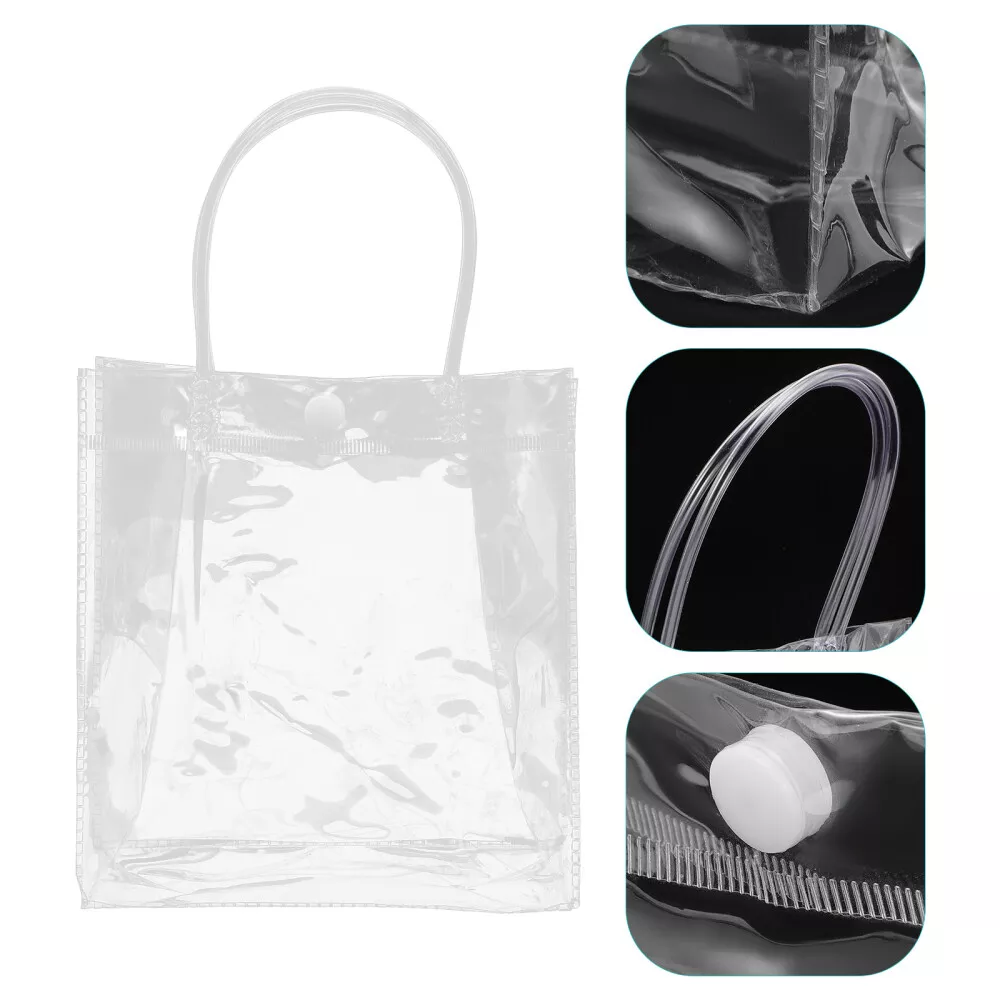 Small, clear gift bags