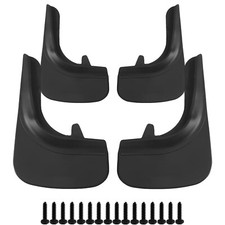 Kit parafanghi auto per Alfa Romeo GIULIETTA paraspruzzi in gomma 4 pz