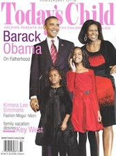 Today's Child Magazine Barack Obama Kimora Lee Simmons Key West Anniversary 2008