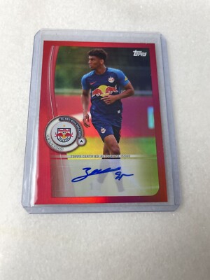 Topps Team Set FC Red Bull Salzburg 2021/2022  Bernardo  5/5  Numbered Autograph