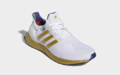 adidas gazelle silver green womens adidas Ultraboost DNA 5.0 Shoes - Women's - Core Black / Cloud White / Beam Pink main image 1