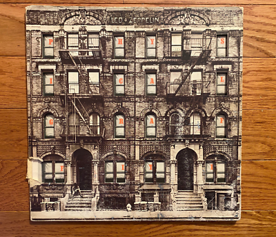 英2discs LP Led Zeppelin Physical Graffiti SSK89400 SWAN SONG /00500 Led Zeppelin Physical Graffiti Vinyl SSK 89400 1975 Swan Song