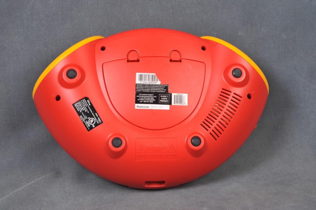【レア】ディズニー ミッキー DB3000-C　 　CDラジオプレーヤー VTG Disney Mickey Mouse DB3000-C Portable CD AM/FM Stereo Radio