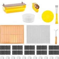 Set per apicoltura - 28 pezzi - Leva - Cinghia per arnie - Trappola raccogli-pol