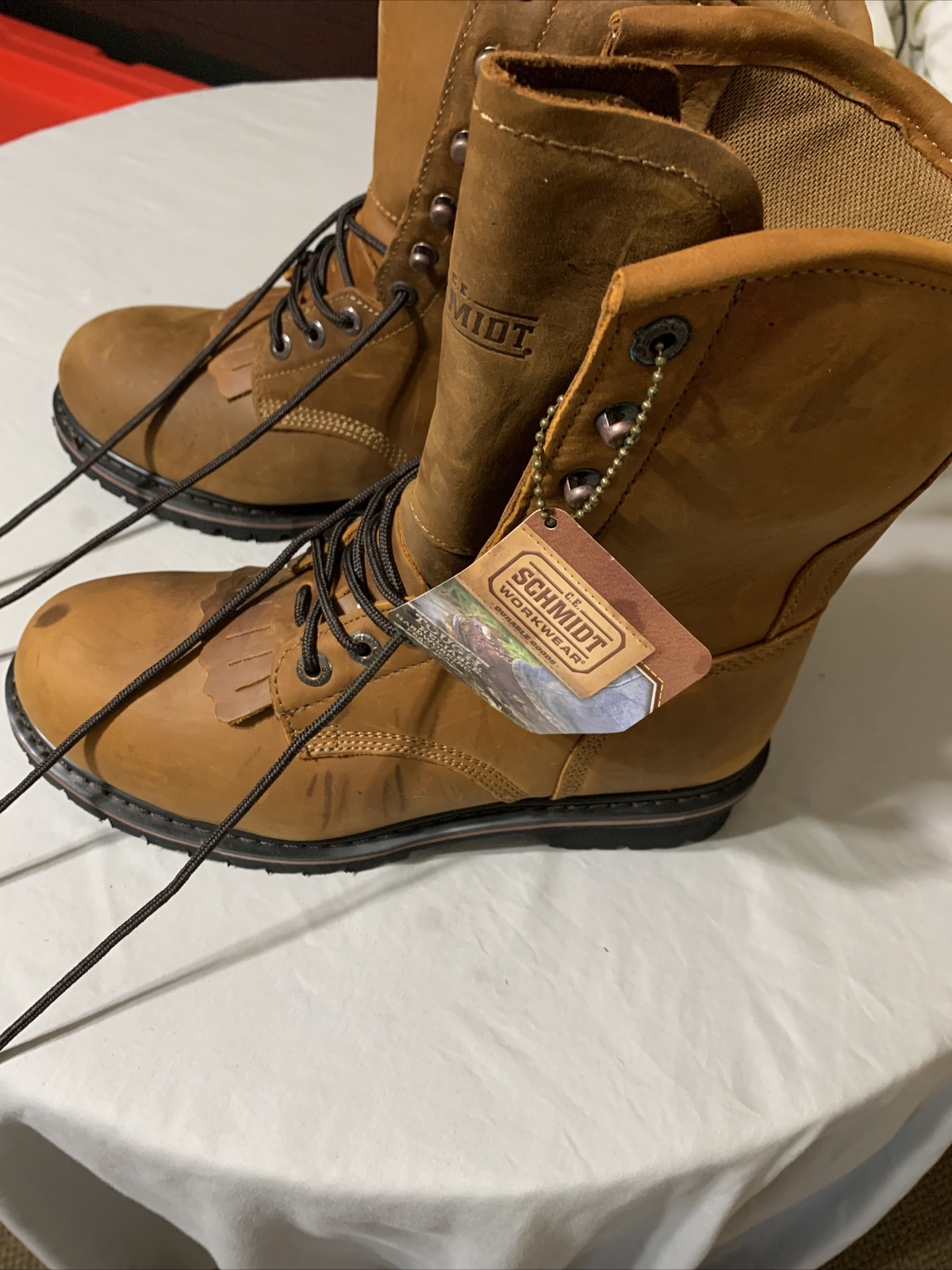 ce schmidt logger boots