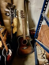 1990's Aria Acoustic Guitar Aw-75
