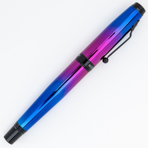 PLUMA ESTILOGRÁFICA MONTERVERDE INVENCIA NEBULOSA ACERO FINO NUEVA EN CAJA NUEVA EN CAJA - Imagen 2 de 5