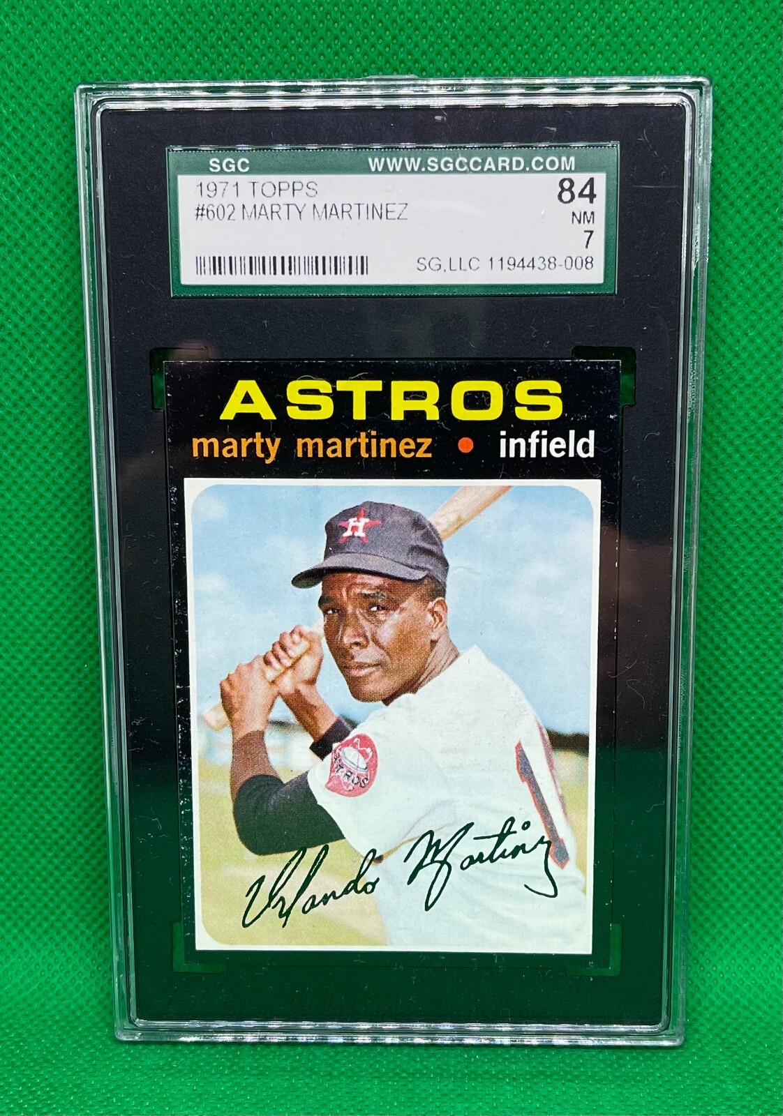 1971 Topps Marty Martinez #602 Baseball Card Vintage MLB