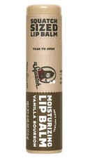 Dr. Squatch VANILLA BOURBON Lip Balm for Men x 1 - Natural, no artificials.  7g.