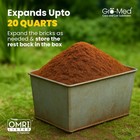 Coco Coir Brick 10 Lbs – Expands to 20Quarts – Organic Potting Soil- USA STOCK!