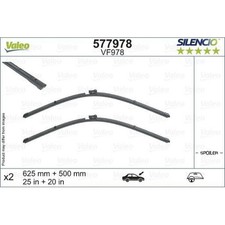 577978 VALEO Wischblatt SILENCIO FLAT BLADE SET