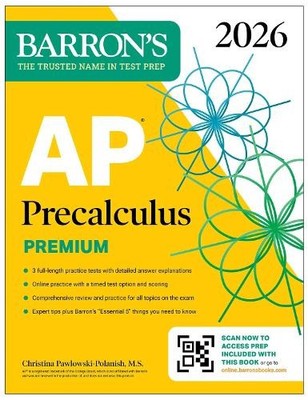 AP Precalculus Premium, 2026: Prep Book with 3 Practice Tests... - 9781506296760