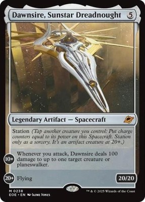 ~ Dawnsire, Sunstar Dreadnought ~ NM ~ Edge of Eternities ~ MTG ~