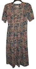 Go Softly Patio Dress Size Small Multicolor