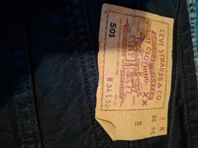 Levi s 501 Original Cropped Jeans W26 L30 Größe 34 Levi strauss & Co