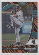 2020 Panini Prizm Draft Picks Tiger Stripes 43/99 Zach McCambley #PDP75 2t9