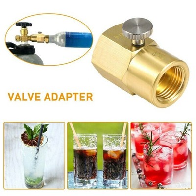 Wassersprudler CO2 Adapter zum Befüllen Ersatz für Sodastream Soda Club W21.8-14