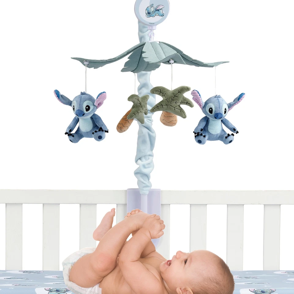 Juguete chupete móvil cuna musical puntada Disney originales para dormir Foto 2 de 4