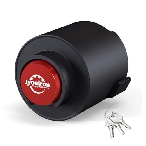 Trailer Lock Fits 2 5/16 Inch Coupler, Upgrade Anti Theft Heavy-Duty Steel