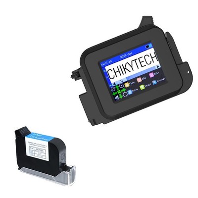 CHIKYTECH Mini Handheld Inkjet Printer,Pocket Portable Coding Machine with 2....