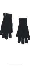 Smartwool NWT Unisex Black Wool Blend Liner Full Finger Gloves Size XS