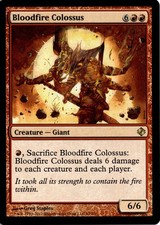 Bloodfire Colossus R Duel Decks: Venser vs. Koth 62 NM
