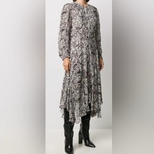 Isabel Marant Etoile Lizete Dress In Chalk Size 36/US 4