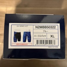 MIZUNO GX SONIC 6 ET MUGEN Men's XL size swimsuits for race N2MBB503 Nylon Blue