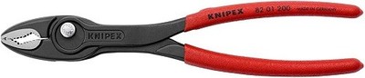 KNIPEX TwinGrip 200 mm adjustable front handle pliers with PVC handles