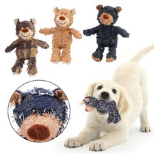 Extreme Bear Dog Toy Robust Bear Squeaky Toys Aggressive Chewers JQ