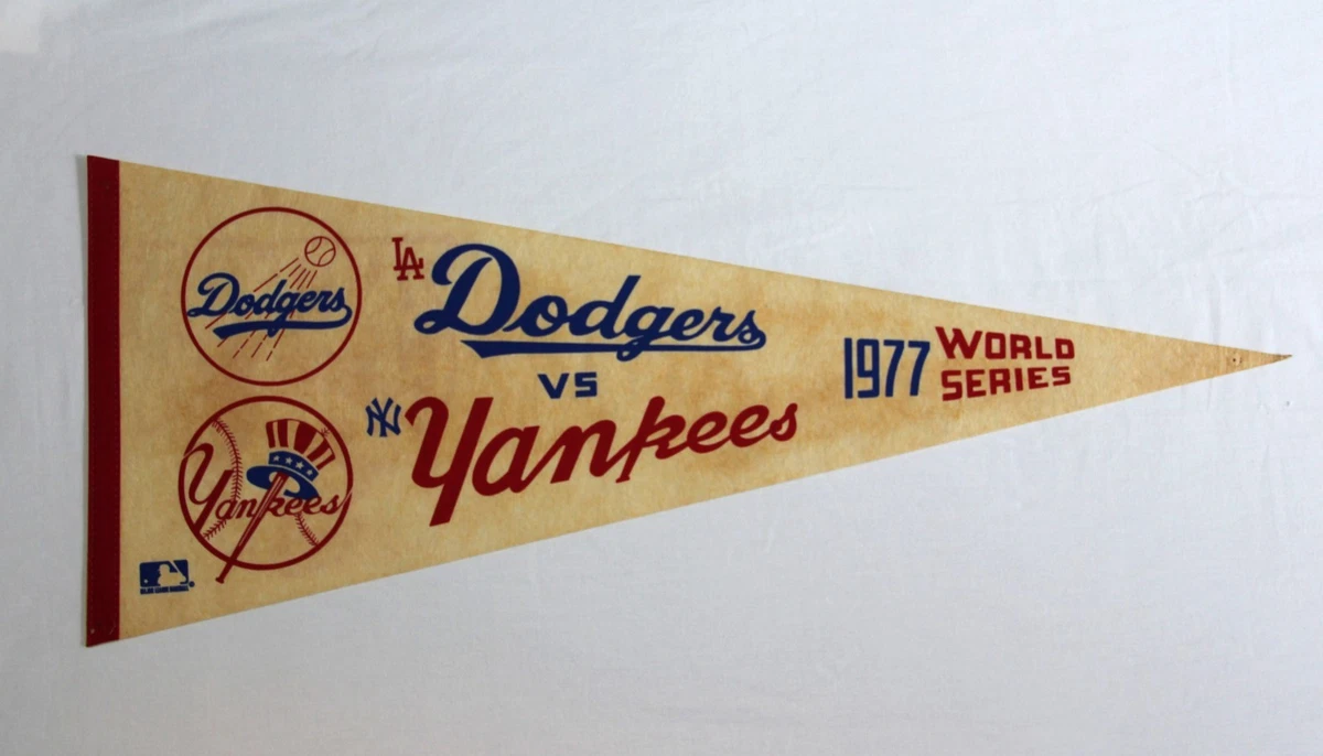 Los Angeles Dodgers Baseball Original Vintage Sports Pennants and