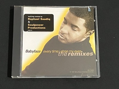 Babyface Every Time I Close My Eyes - The Remixes CD
