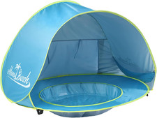 Baby Beach Tent Pop up Portable Shade Pool UV Protection Sun Shelter for Infant