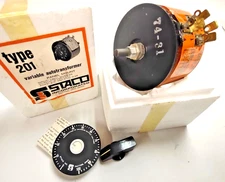 Staco Variac 201 120V 2 Amp NOS