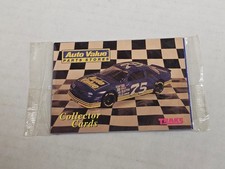 1994 Traks Auto Value Collector Cards Sealed Pack w/ NNO Checklist & Penske