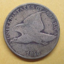 1858 Flying Eagle Cent Take a Look