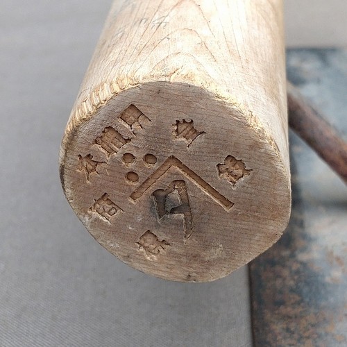 Vintage japanische Putzkelle Kirituke runde Kante 155 mm Kaneta 75 gebraucht Werkzeug - Bild 10 von 10