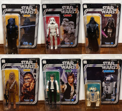 Star Wars 12 inch Figur 6er Set GENTLE GIANT / Kenner Darth Vader Stormtrooper