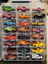 hot wheels & matchbox (case #60) FORD TRUCKS f-150 f-100 bronco ranchero 