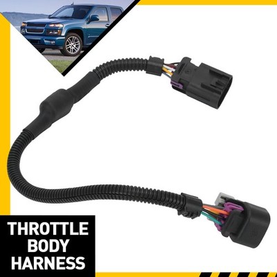 AUXITO 8 Pin To 6 Pin Throttle Body Adapter Harness For 03-07 GM Trucks LS1 USA*