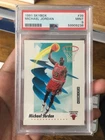 1991 SkyBox Michael Jordan #39 Chicago Bulls (5x MVP/ROY/14x AS/HOF) PSA 9 MINT