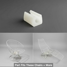 Sled Rail Foot Floor Protector for Vintage Homecrest Furniture Circular Base