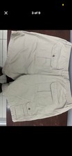 RedHead Mens Cargo Shorts Size 46 khaki Casual Zip Fly Pockets Outdoor
