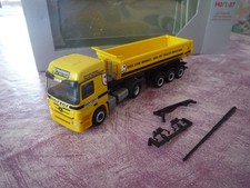 Herpa   MB  Actros Sattelzug  Kipper  Herzer    Maßstab  1:87  in EVP
