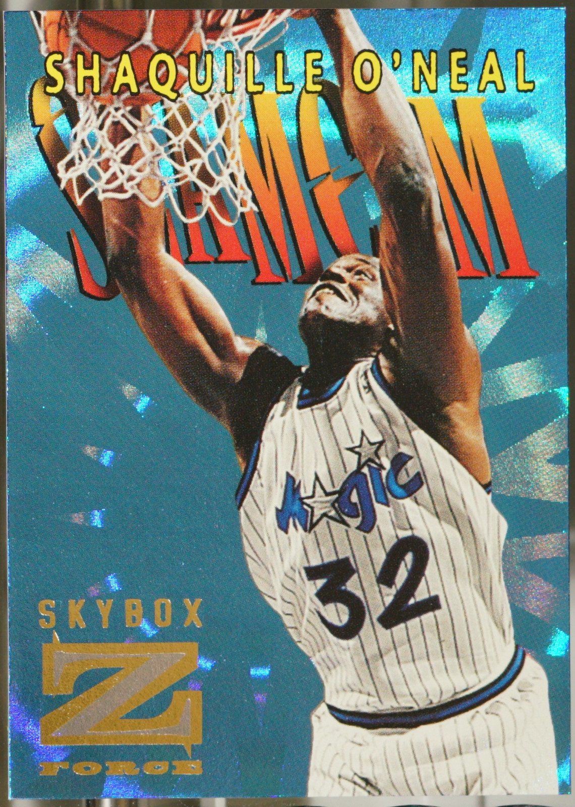 1996-97 SkyBox Z-Force - Slam Cam Basketball Shaquille O'Neal #SC9 NM