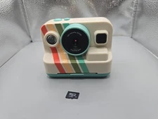 XO Poppy Insta Print Digital Camera W Memory Card