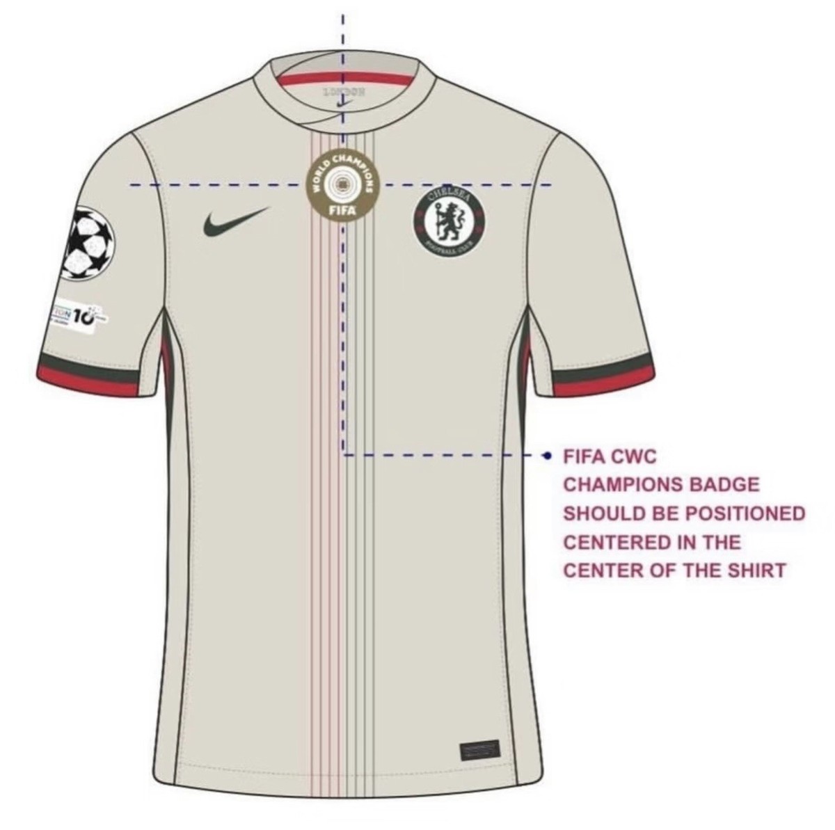 2025 USA FIFA Club World Cup Chelsea champions Player Size