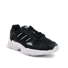 Size 5 - Adidas Originals Women's Falcon, Black White